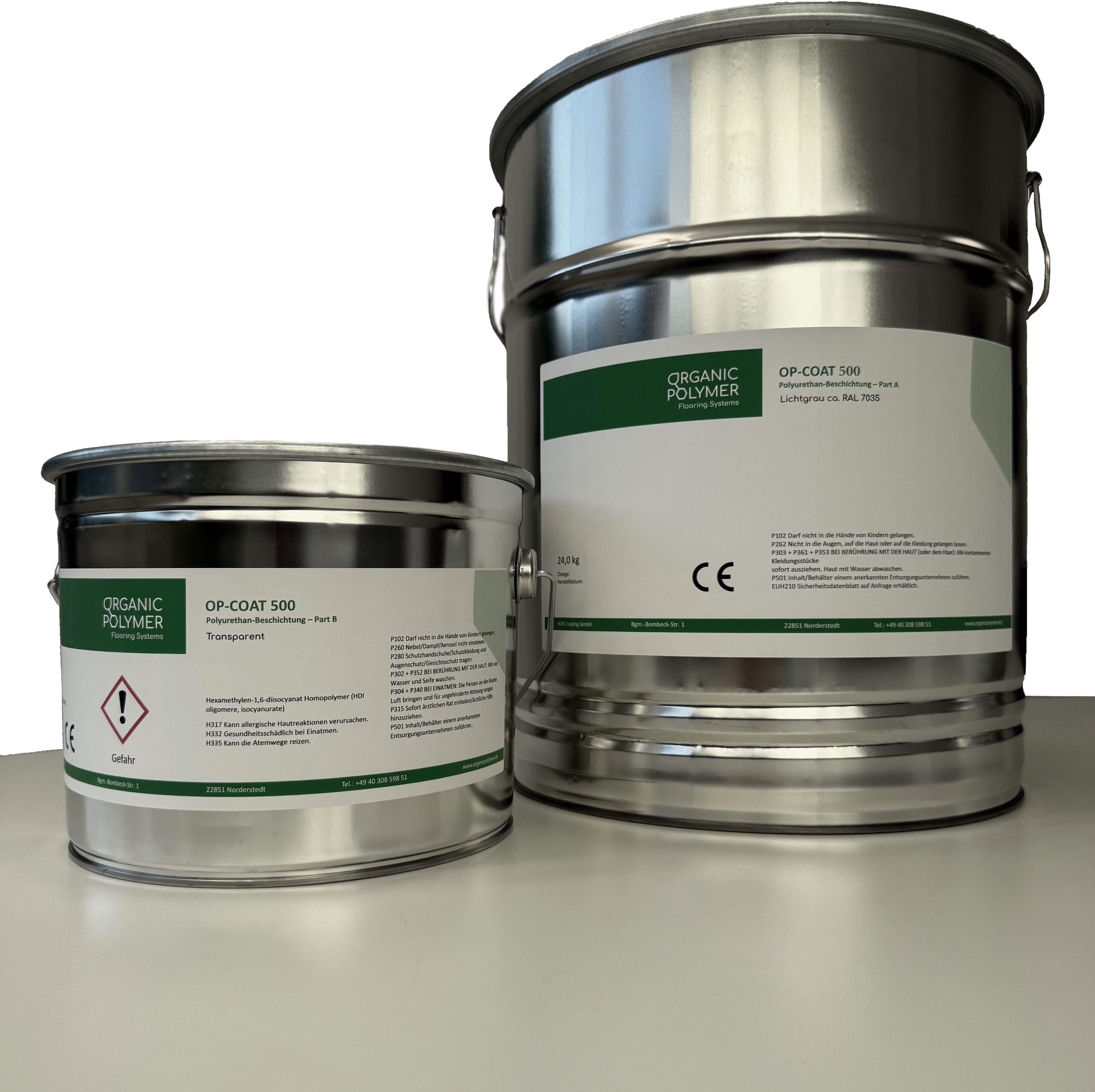 OP-Coat 500 Part A+B PU-Design Beschichtung 