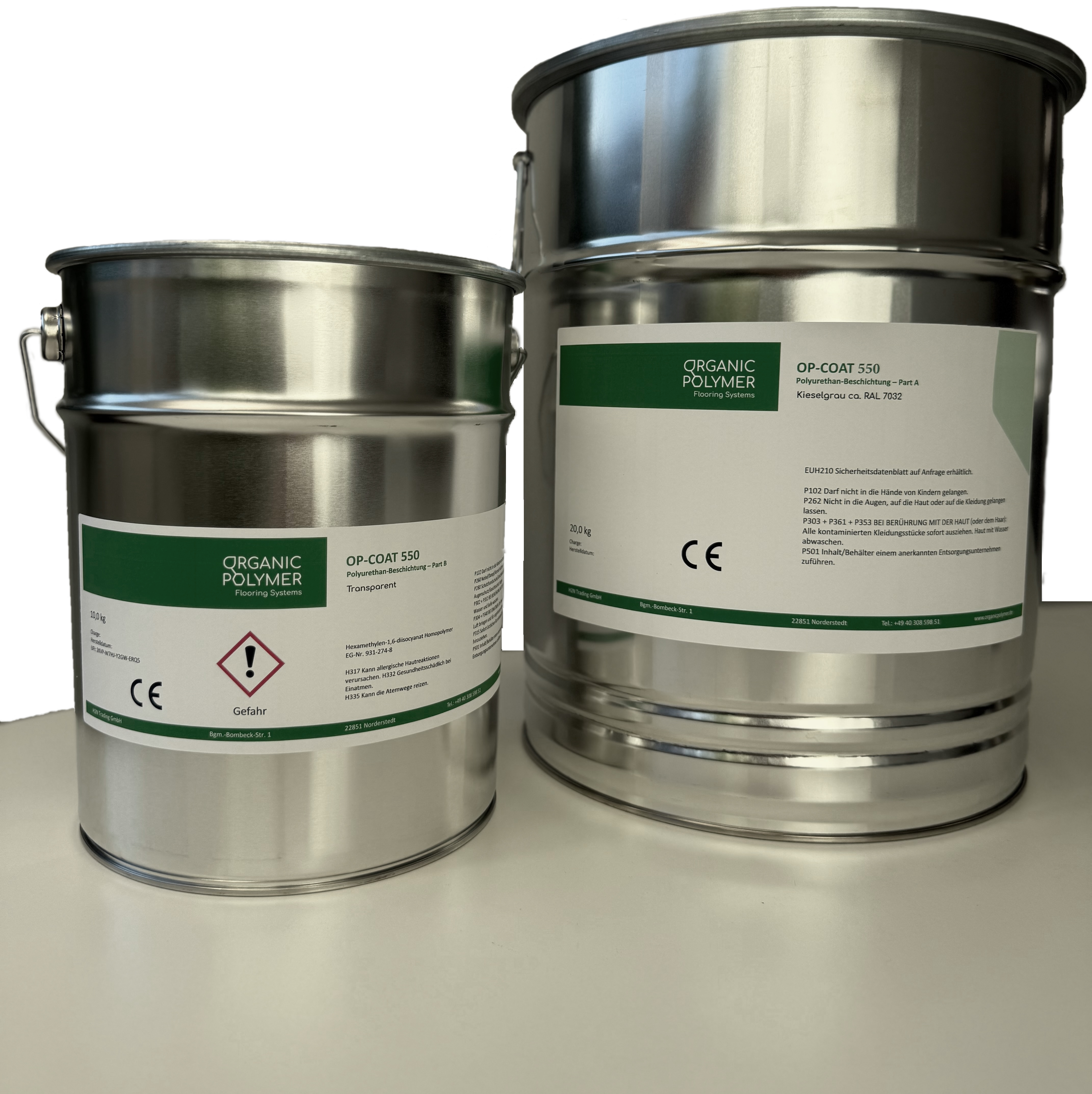 OP-Coat 550 Part A+B PU-Design Beschichtung